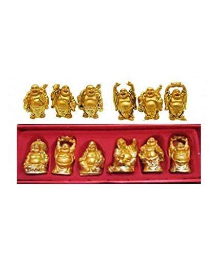 Set de 6 Mini Budas Risueños miniatura 3