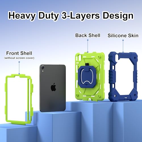 Coque iPad Mini 6 2021 étui antichoc rigide housse de protection robuste