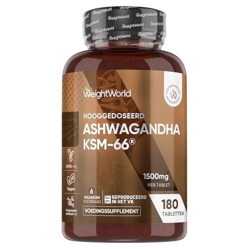 WeightWorld Ashwagandha KSM-66 Tabletten 1500 mg
