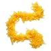 Cynthia's Feathers 80g 72" Turkey Chandelle Feather Boas over 30 Color & Patterns (Gold Yellow)