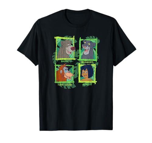 T-shirt Le Livre de la Jungle Disney en coton doux pour éviter les irritations