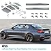 Jaronx Compatible with BMW Convertible Roof Hinge Cover 3' E93 2006-2011,4' F33/M4 F83 2014-2019,4PCS Left and Right Top Roof Molding Trim Cover for BMW 54377184037 54377184038 54377184047 54377184048
