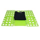 Grinscard Faltbrett Set für Erwachsenen  und Kinderkleidung   2 Teile   Klappbare Wäschefalter für Hemden T Shirts Jacken Hosen