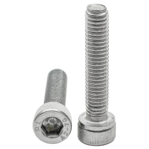 Vis pas à gauche M6 en inox 304 pour réparer les filetages inversés de machine