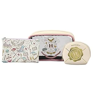 Harry Potter Hogwarts Crest 3-Piece Travel Toiletry Set