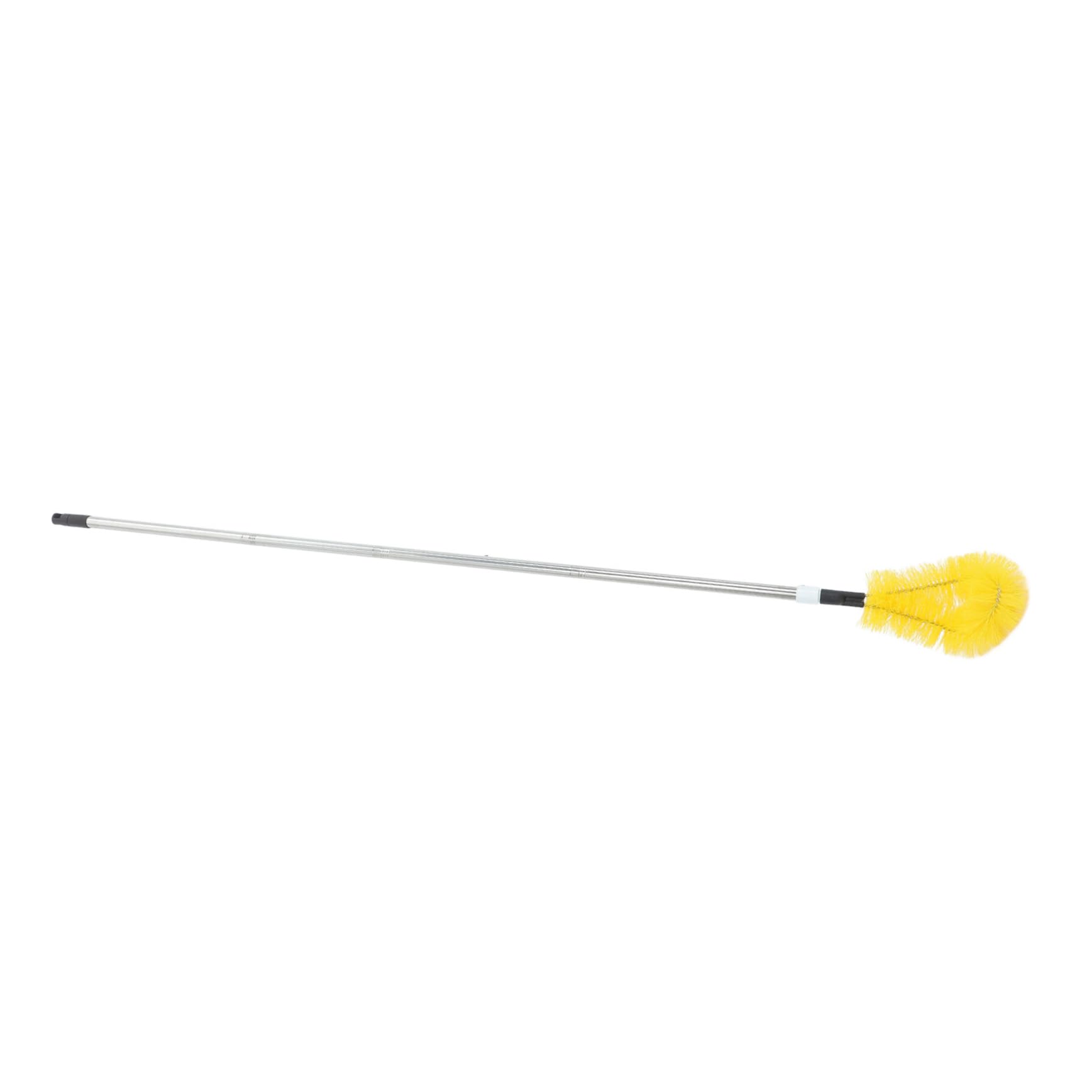 Cepillo para Limpiar Canalones de Techo Pértiga de Acero Inoxidable, Herramienta Laborsaving para Limpieza Exterior y Prevención de Obstrucciones