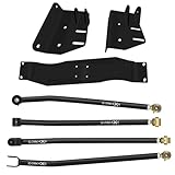 CORE 4X4-7pc Camp Series Heavy-Duty Adjustable Long Arm Upgrade Kit - Compatible with Jeep Cherokee XJ 84-01