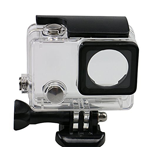 Lcrystal Waterproof Protective Housing Case + Anti-fog Inserts for GoPro HERO4 Silver/GoPro HERO4 BLACK/GoPro Camera HERO3+
