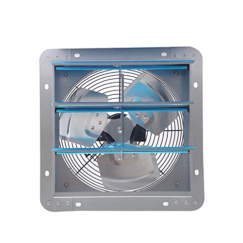 icVantA Exhaust FanShutter All Metal for Window Fans with Exhaust and IntakeAutomatic Ventilation Fan for GarageGreenhouseAtticShedShop20ich，12inch