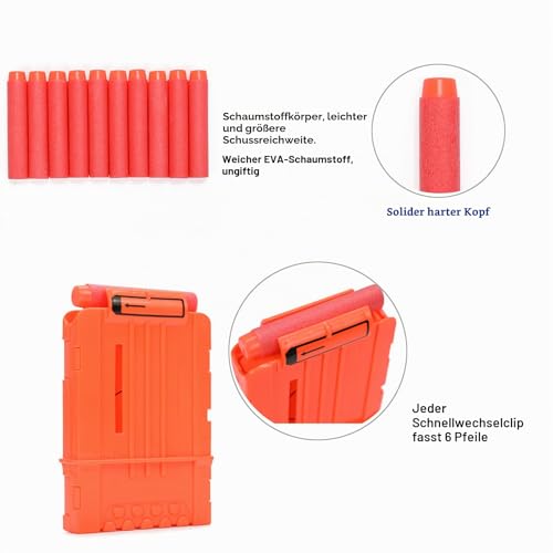 LUUFAN Zipper Tactical Vest Kit für NERF Guns mit Refill Darts, Wrist Band, Reload Clips, taktische Maske und Schutzbrille für Geburtstag Party Thanksgiving Geschenk