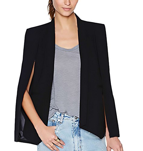 Mujer Blazer Talla Grande Único Elegantes Blazers Negocios Office Wear Tumblr para Boda Fiesta Outcoat Celebración Moda Colores Sólidos Otoño Chaquetas Slim Fit Abrigos Ropa Fit para Señoras