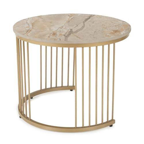 Image of Wakefit Center Table | 1 Yr Warranty | Coffee Table for Living Room Wooden, Tea Table for Living Room Wooden, Sofa Table, Free Installation from Brand, Modern Multi-Functional & Wobble-Free(Mocha)