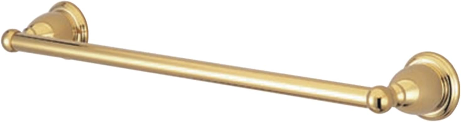 Kingston Brass BA1751PB Heritage 24-Inch Towel-Bar, Polished Brass