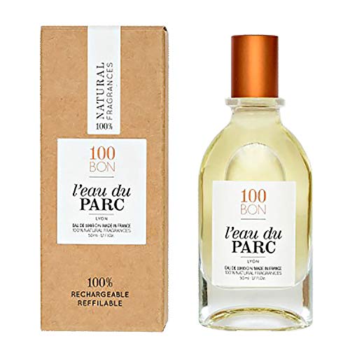 100 BON L'Eau Du Parc, Fresh & Energetic Organic Fragrance for Women & Men, Sweet Citrus with Bergamot, Lemon, Orange Blossom and Patchouli, 100% Natural, 1.7 Fl Oz