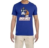 Blue New York Jaxson Dart and Cam Skattebo Logo T-Shirt Adult Small