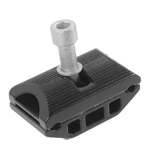 BESTonZON Seatpost Clamp Metal Saddlepole Clamp for Easy Installation Quick-release Design Fits Standard Rail Saddles for Outdoor Sports