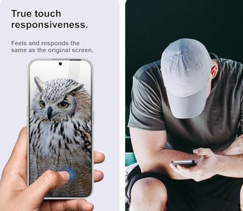 Image of HD Tempered Glass Screen Protector Compatible for Nothing Phone 2A 5G with Edge to Edge coverage and Easy Installation kit