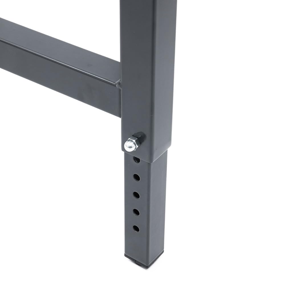 2 x Werktischbeine Höhenverstellbar für Werkbank Eigenbau aus Metall