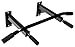 Big Mike's Fitness Heavy Duty Wall Mount Mounted Pull up Bar, Black