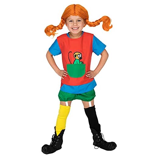 Pippi Långstrump 44–3779–00 kostym, 4–6 år, 110