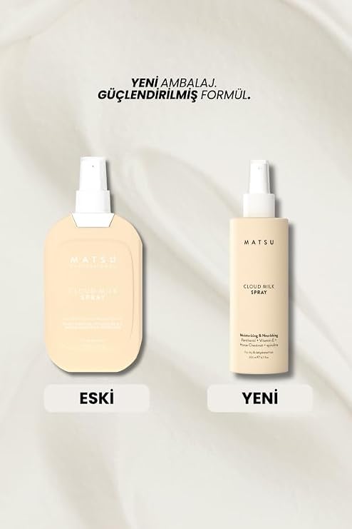 Cloud Milk Nem Veren Kolay Tarama Saç Sütü Spreyi Panthenol E Vitaminli 200 ml