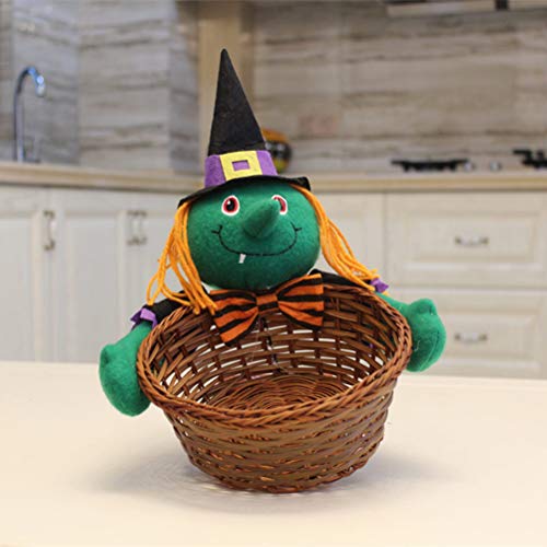 Cabilock 2 peças Cesta de Bambu para Doces Criativa Cesta de Doces Acessório Decorativo Cesta de Fru