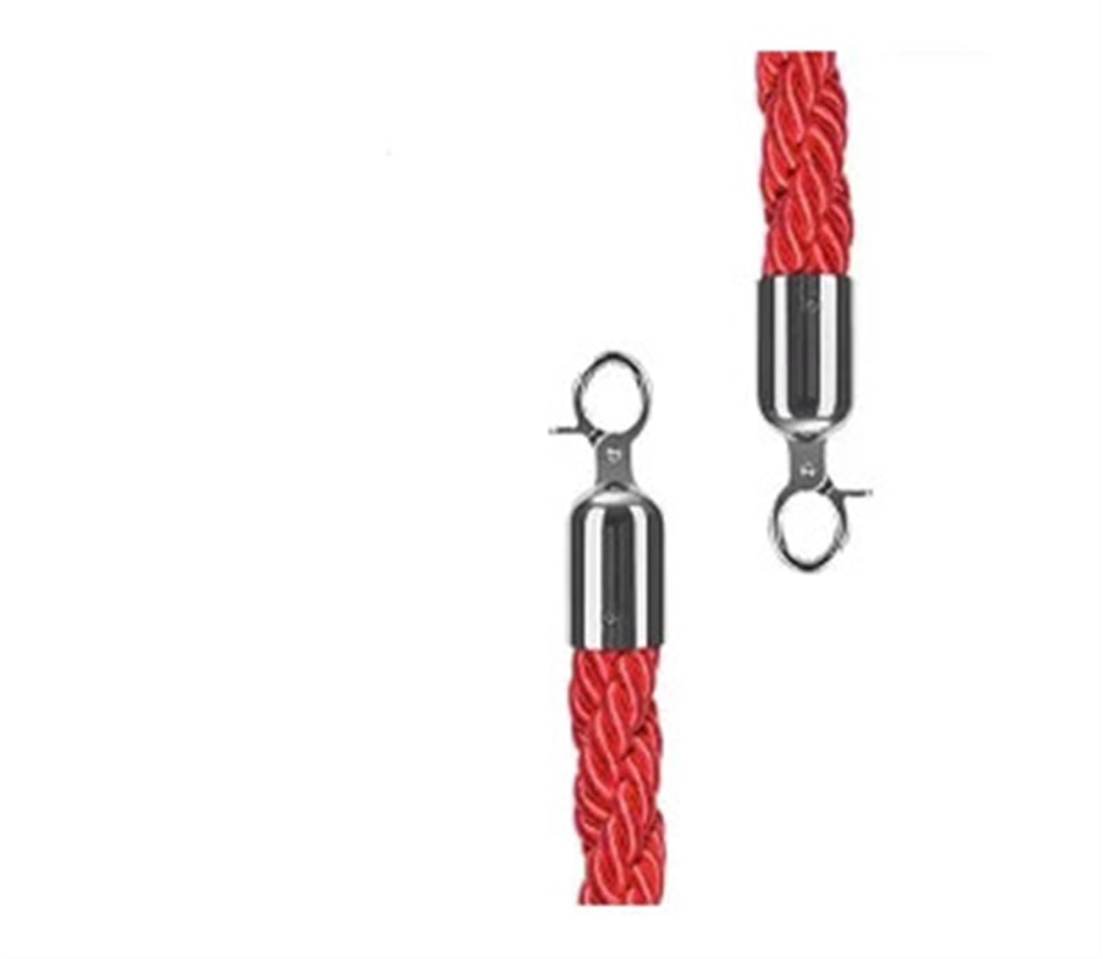Corde de barrière en flanelle de 1,5m pour poteau de guidage de file d'attente