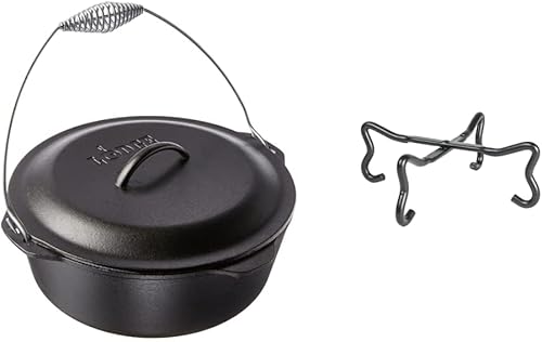 Miniatura 5 de Lodge L8DO3 - Horno holandés de hierro fundido presazonado 5 cuartos de galón