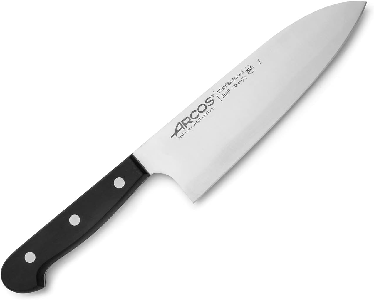 ARCOS Deba Knife 7 Inch Stainless Steel. Japanese Sharp