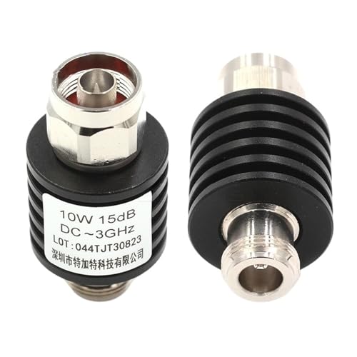 Atténuateur N-JK 10W 15dB DC-3GHz pour régulation de signal coaxial