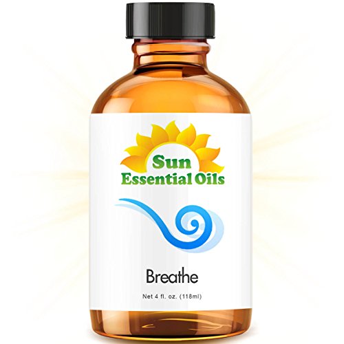 Breathe Blend Essential Oil (Huge 4oz Bottle) Bulk Breathe Blend Oil - 4