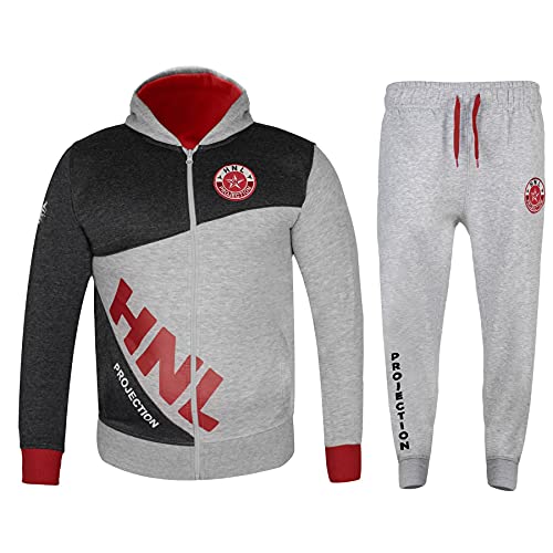 Survêtement HNL pour filles de 2 à 13 ans ensemble sweat zippé et jogging