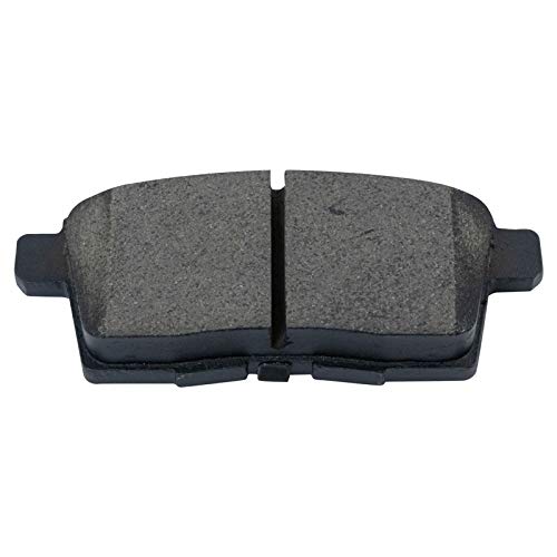 Image of TRQ Rear Brake Pad and Rotor Set Ceramic Parking Shoes Compatible with 2011-2012 Mazda CX-7