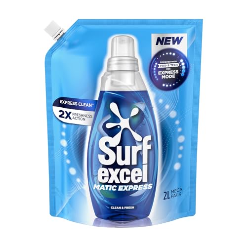 Matic Express Liquid Detergent, Express Clean with 2X Freshness Action 2ltr pouch