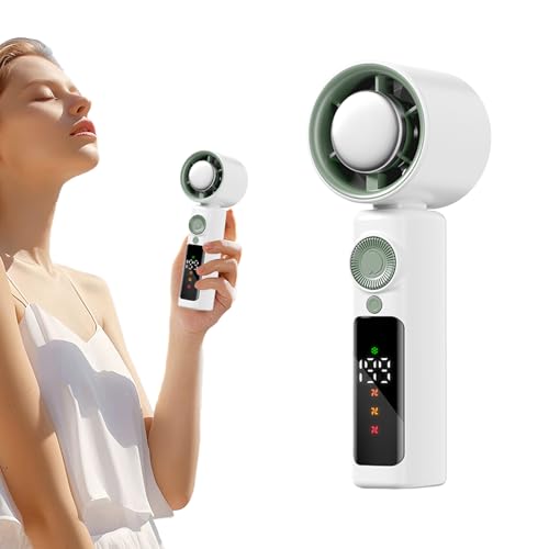 Ventilador personal recargable de bolsillo portátil con turbina plegable 2