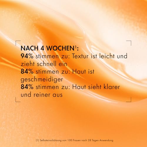Biotherm Aquasource+ Vitamin Glow Gel, feuchtigkeitsspendendes Pflegegel mit 2500mg Vitamin B3, Astaxanthin & Biotech Plankton, für strahlende, reine Haut und ebenmäßigen Teint
