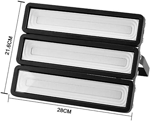 Projecteur LED 150W extérieur IP65 noir pour éclairage de chantier - 6