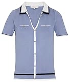 Pull col polo manches courtes Morgan Pull