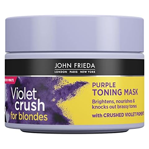 John Frieda Mascarilla tonificante Violet Crush Purple para cabello rubio Cover