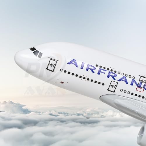 Image of France Airlines, diecast, Metal Aeroplane Scale Model Officel only for Display, Size -16 cm-A380 (France)