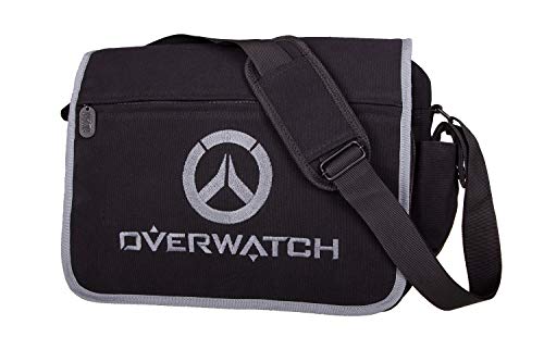 Overwatch Overwatch - Logo Messenger Bag - Black Sac bandoulière 80 Centimeters Noir (Black)