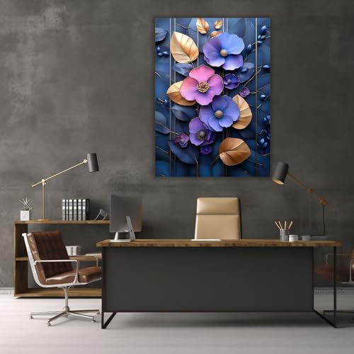 Tableau decoration murale moderne vintage pour embellir une chambre - 2