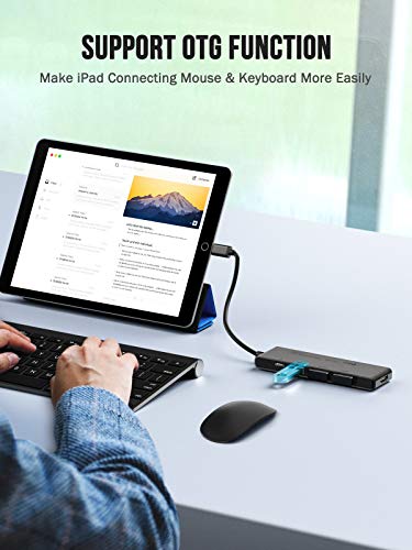Image of Lemorele 5-in-1 USB C Hub, 4K HDMI HDR, 100W PD Charging, 3 USB 3.0 Ports, SD /TF Card Reader, Universal Docking Station for Laptops, MacBook, iPad, Dell, HP, Lenovo