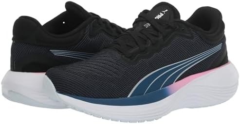 PUMA Women's SCEND PRO Sneaker, Black-Strong Gray-Ocean Tropic, 8 | Image 6