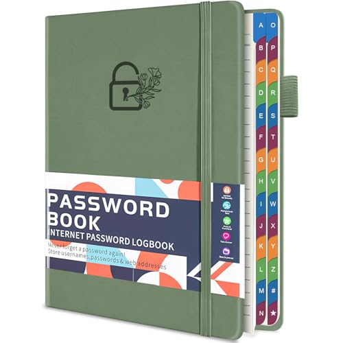 Carnet de mots de passe internet YeeCASE pour ne plus oublier vos codes