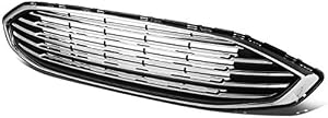 OE Style Front Bumper Upper Radiator Grille Compatible with Ford Fusion 17-18