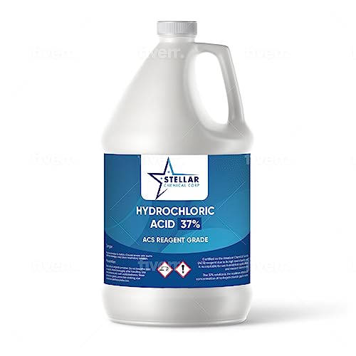 Hydrochloric Acid 37% Solution, ACS Reagent Grade-1 Gallon