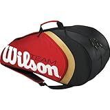 Hochwertige Materialien, extra große Innentaschen und Schlägerfächer