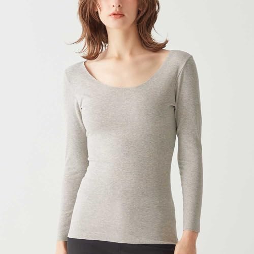 グンゼ 長袖インナー 綿混 裏起毛 吸湿発熱 あったかインナー HOTMAGIC ホットマジック MH7846P の商品画像 1