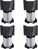 H13-Class HEPA Filters(4 Pack) - for PROMOMO Handheld Vacuum- Washable (Recommended Replacement Frequency: 6-8 Months)